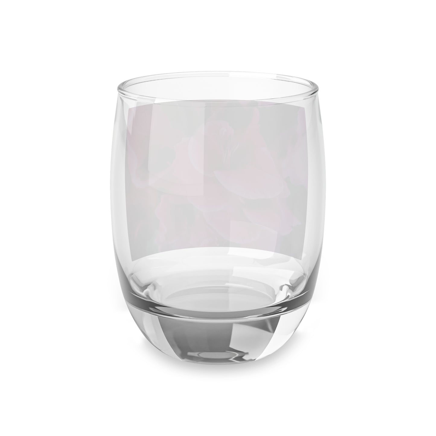 Dark Pink Gladiolas Whiskey Glass