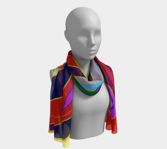 May Afternoon Long Scarf