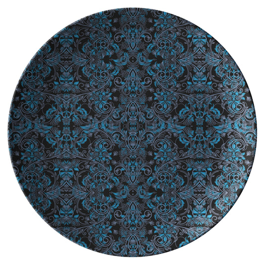 Blue Vines and Lace Dinner Plate