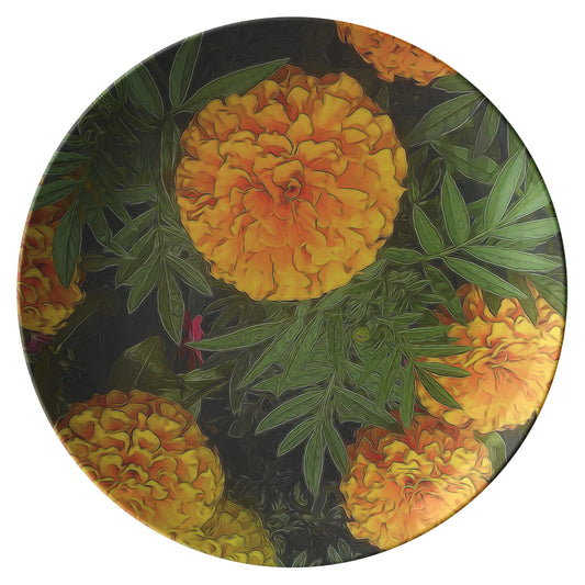 Marigold Garden Dinner Plate