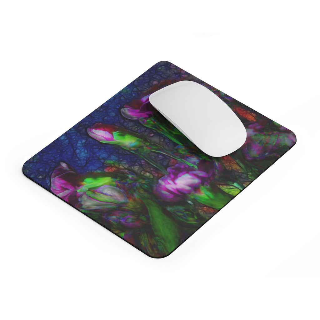 Abstract Pink Carnations Mousepad