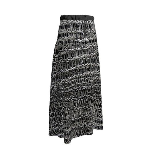 ChainMaille Print Skirt