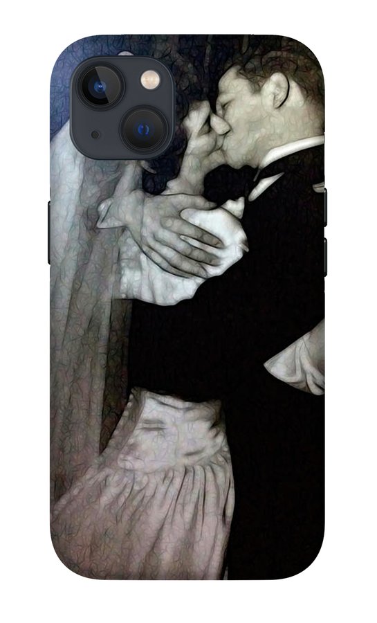 1940s Wedding Kiss - Phone Case