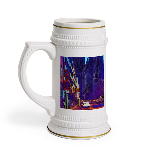 Psychedelic Cathedral Stein Mug