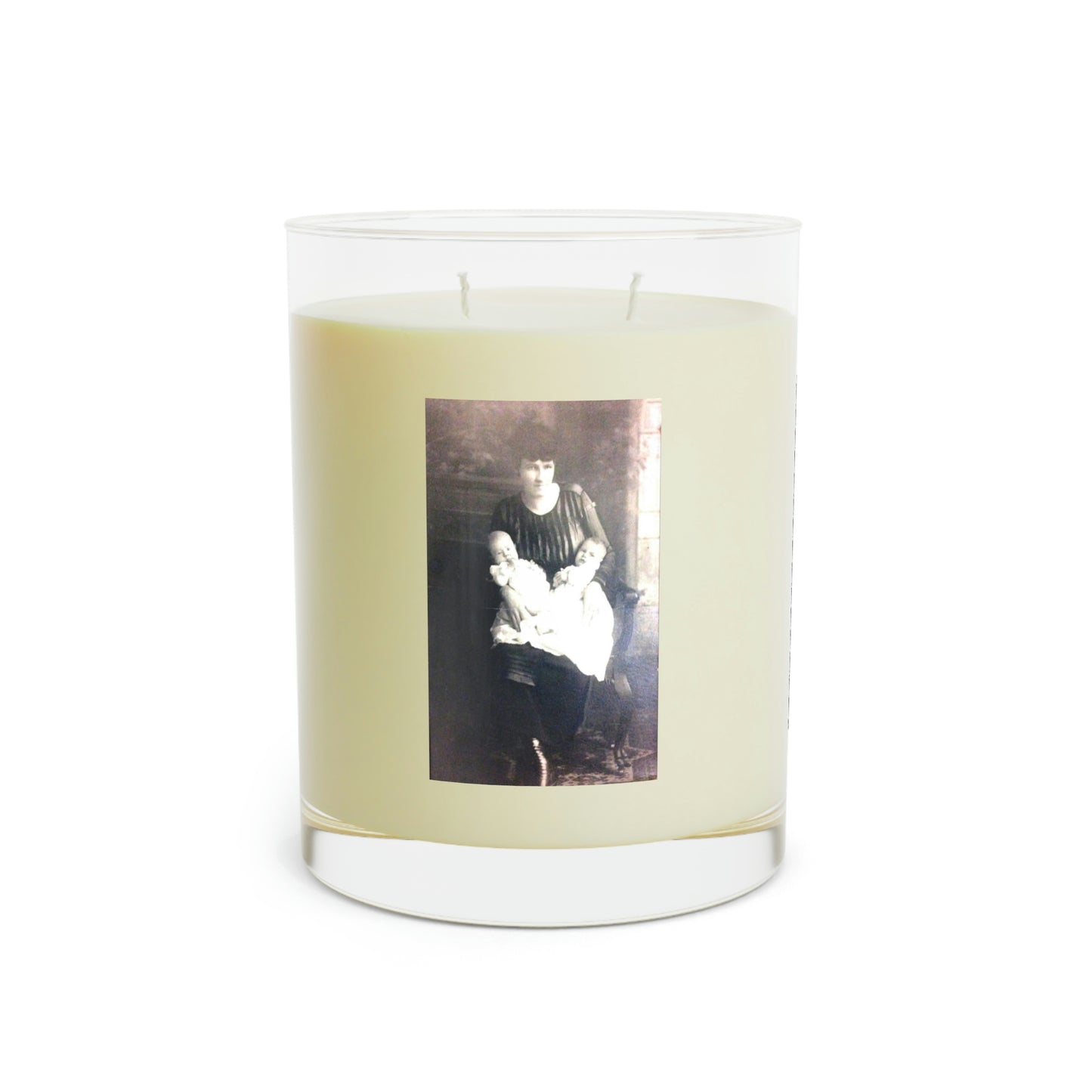Early 1900s Mother with Twins Scented Candle - Full Glass, 11oz