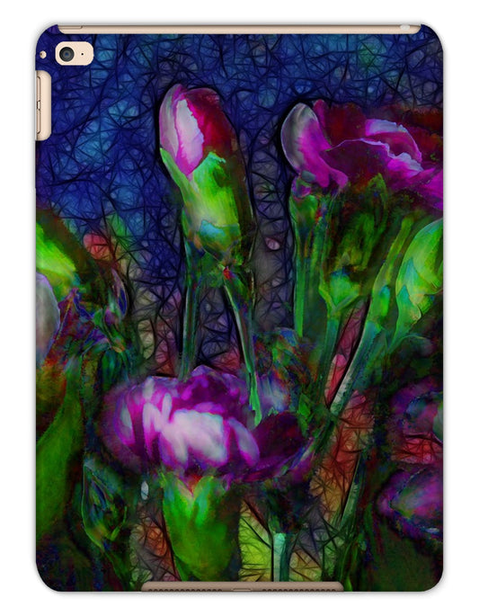 Abstract Pink Carnations Tablet Cases