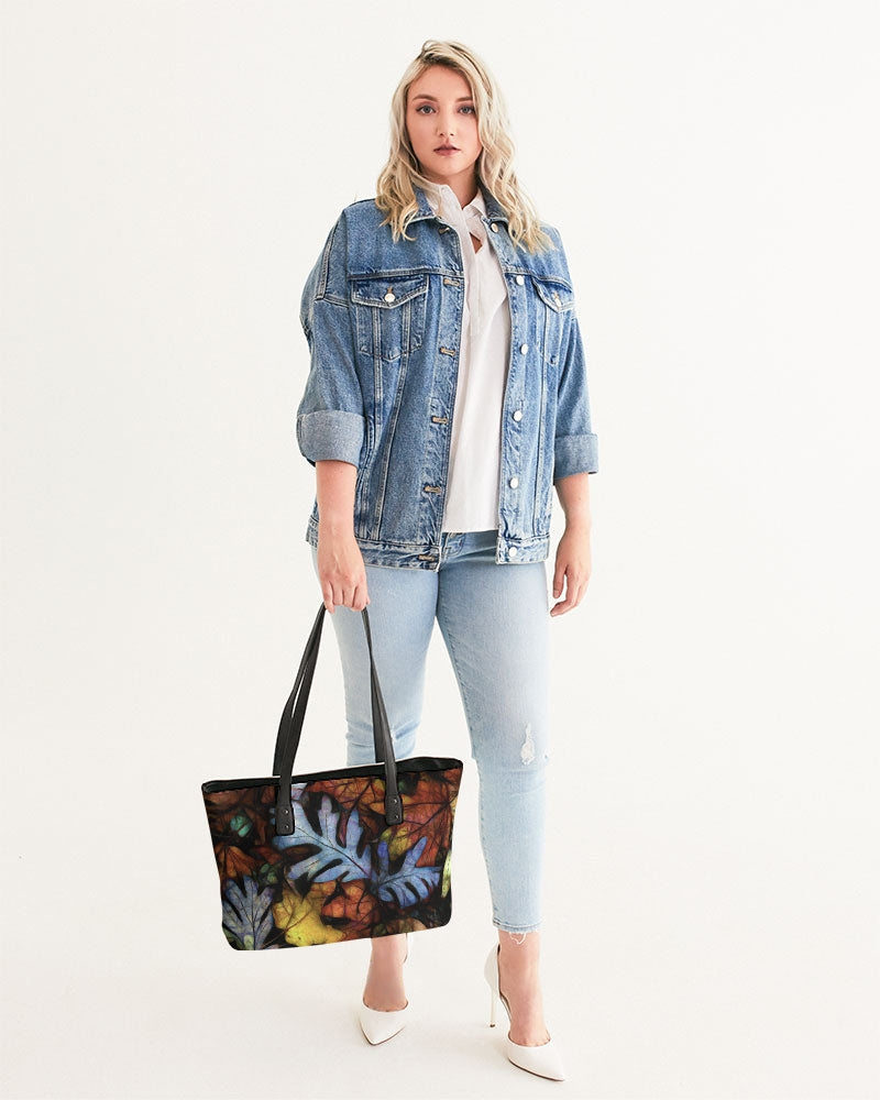 Mid October Leaves Stylish Tote