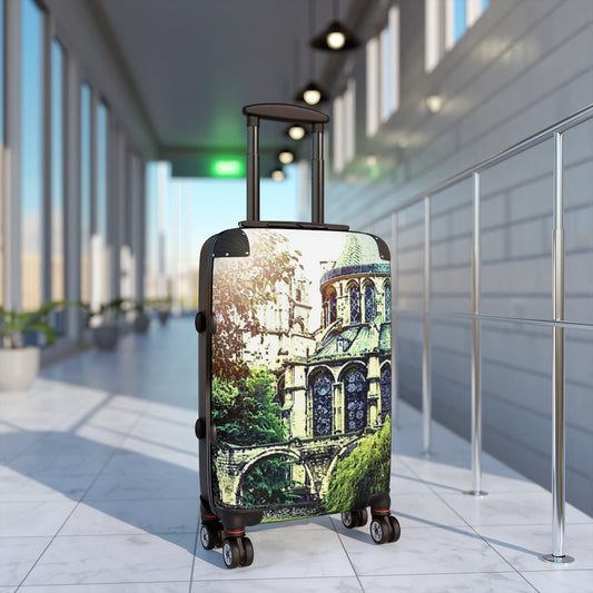 Cathedral In Green Cabin Suitcase