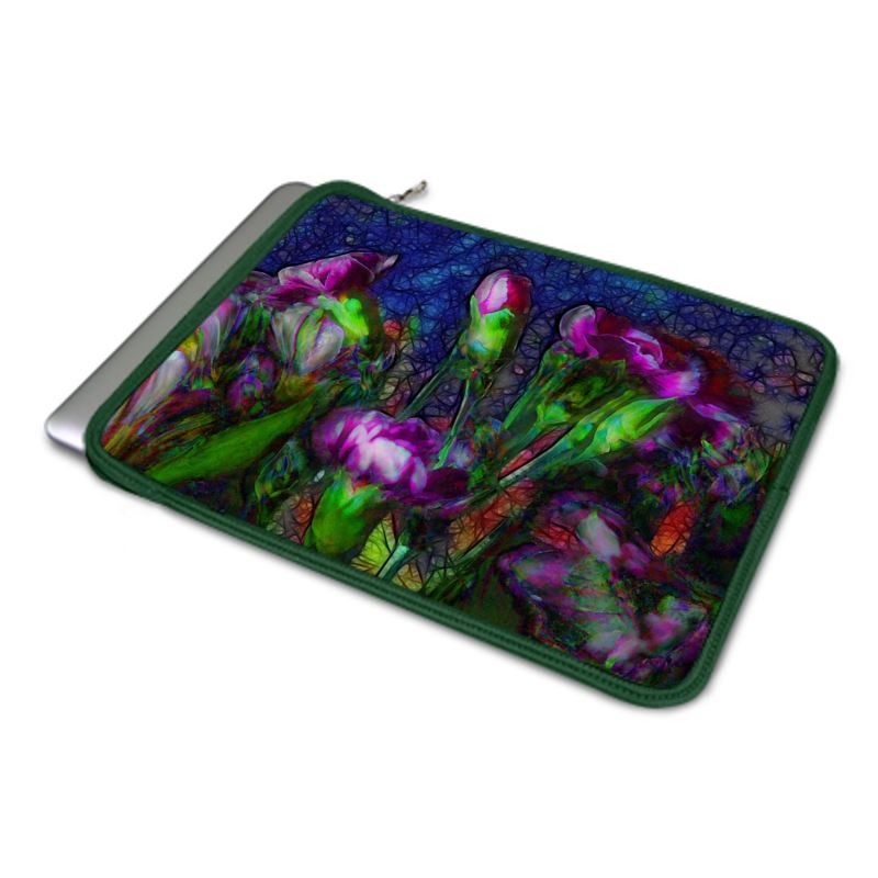 Abstract Pink Carnations Macbook Air Cover