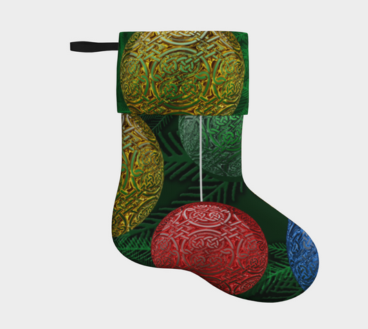 Celtic Ornament Holiday Stocking