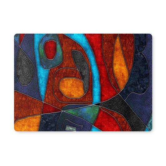 Abstract With Heart Placemat