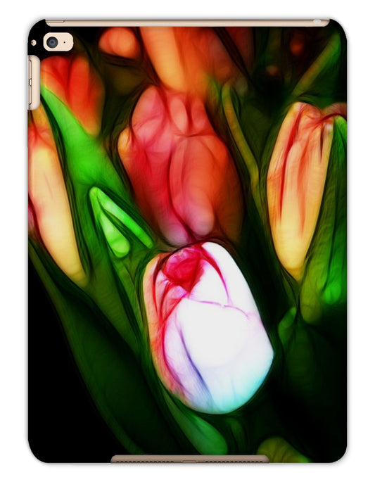 Pink Tulips Tablet Cases