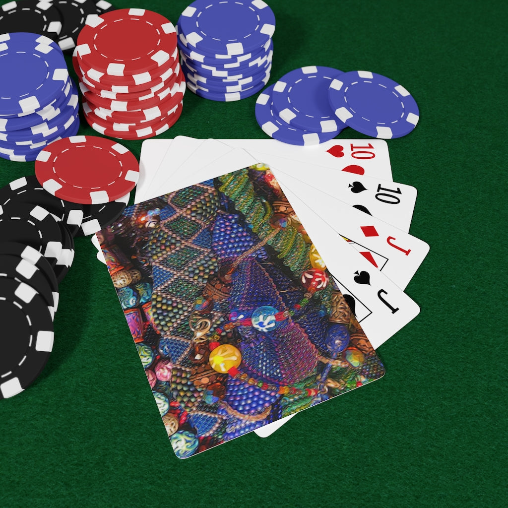 Beaded Jewelry Custom Poker Cards