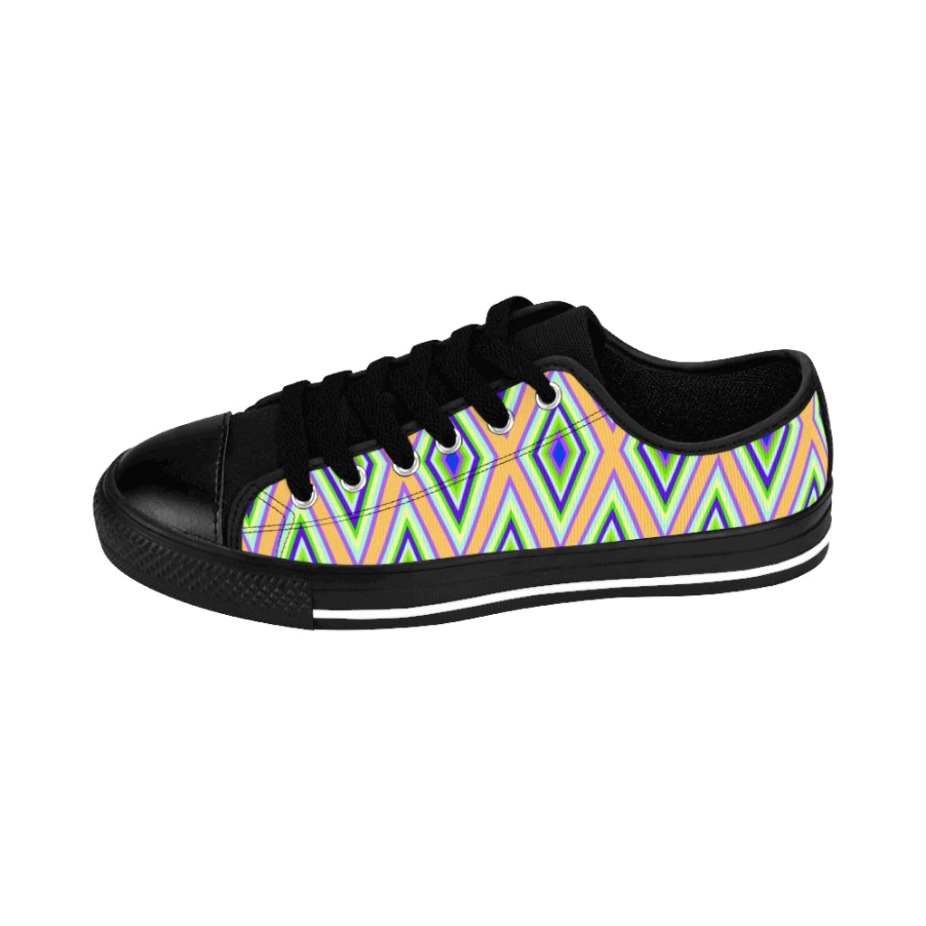 Colorful Diamonds Variation 1 Women's Sneakers