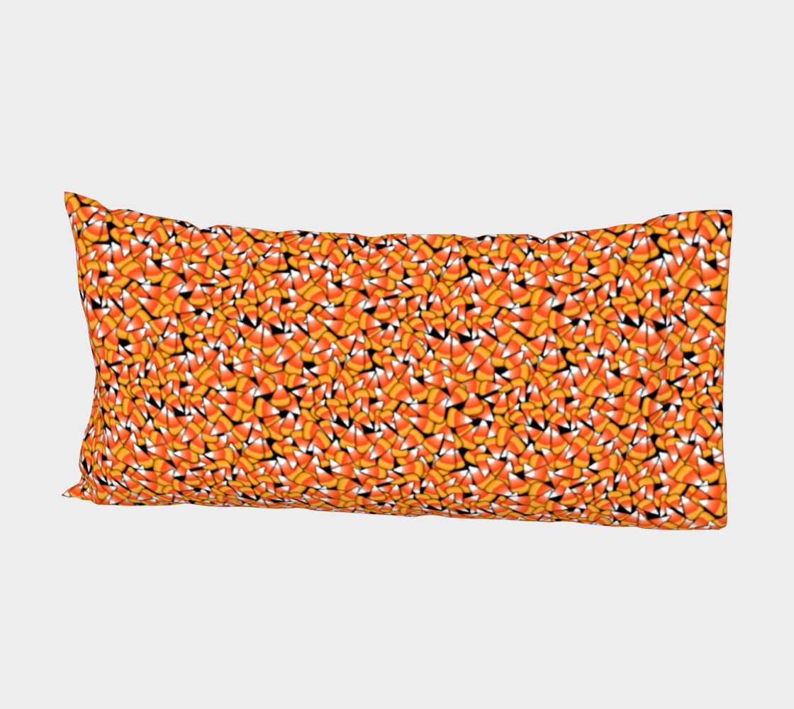 Fall Candy Corn Bed Pillow Sleeve