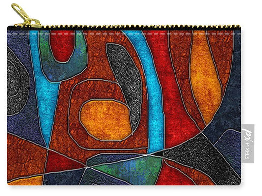 Abstract With Heart - Carry-All Pouch