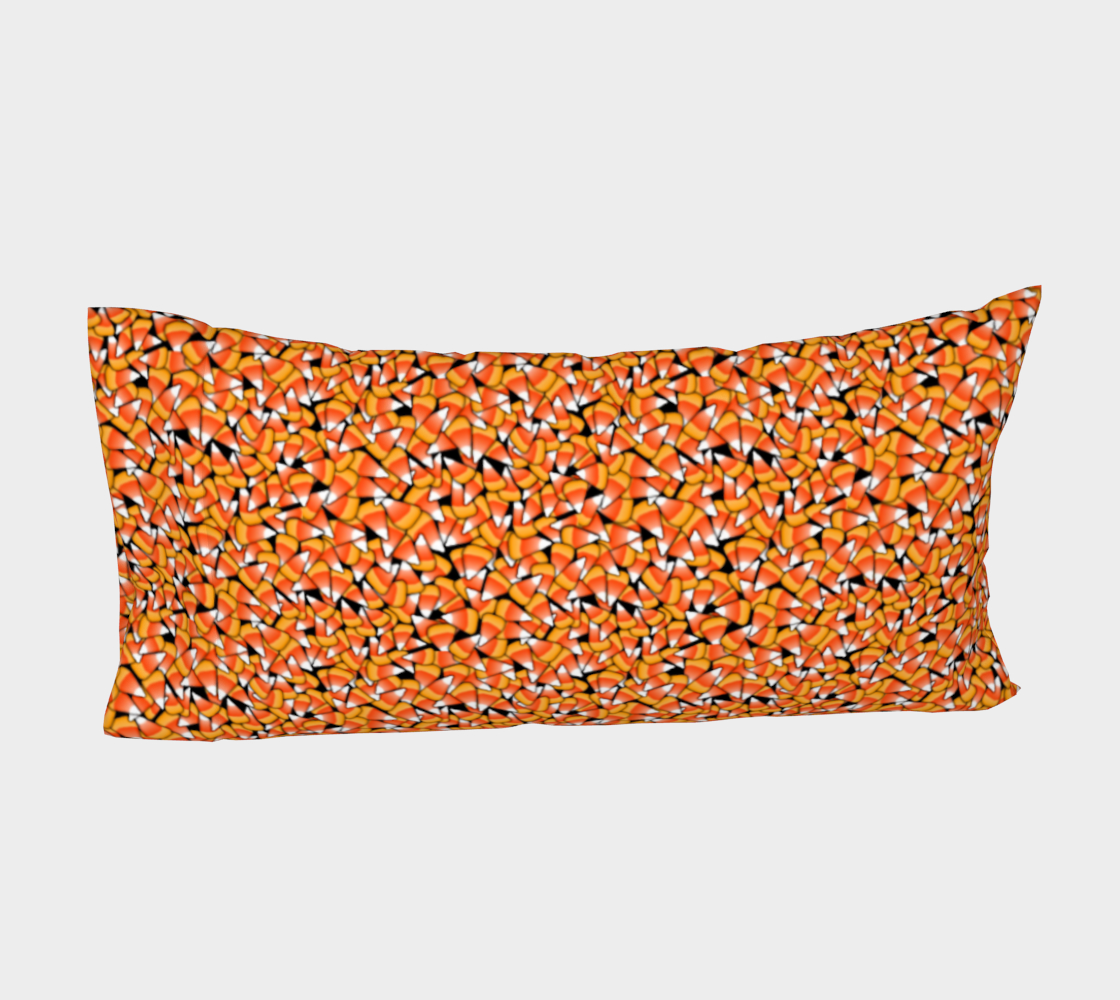 Fall Candy Corn Bed Pillow Sleeve