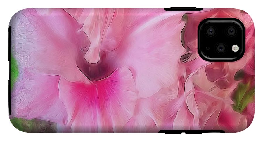 Light Pink Gladiolas - Phone Case