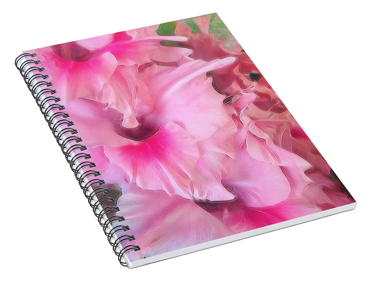 Light Pink Gladiolas - Spiral Notebook