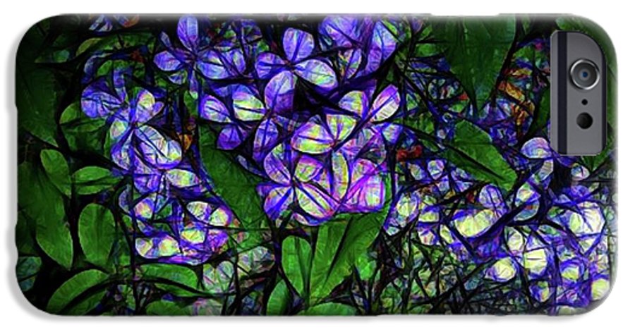 Lilac Abstract - Phone Case