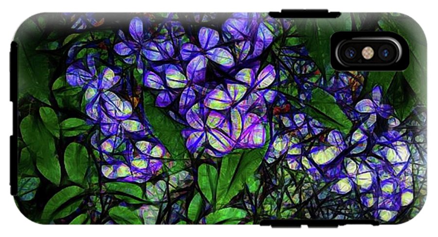 Lilac Abstract - Phone Case
