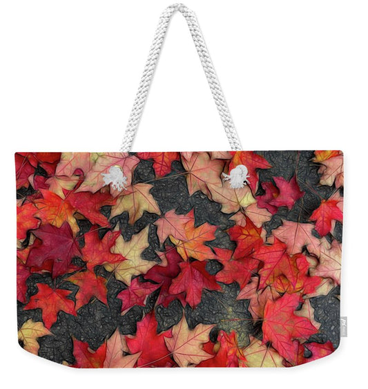 Maple Leaves In October 2 - Weekender Tote Bag