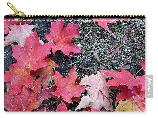 Maple Leaves In October 4 - Zip Pouch