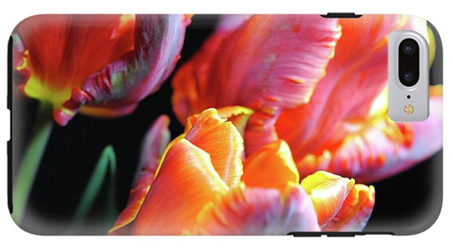 Red and Orange Tulips - Phone Case