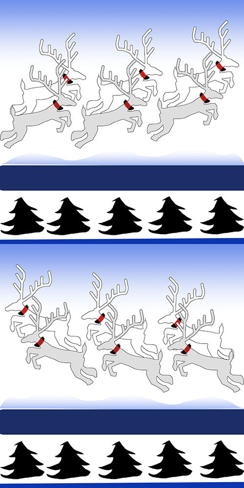 Reindeer Sweater Pattern Digital Image Download