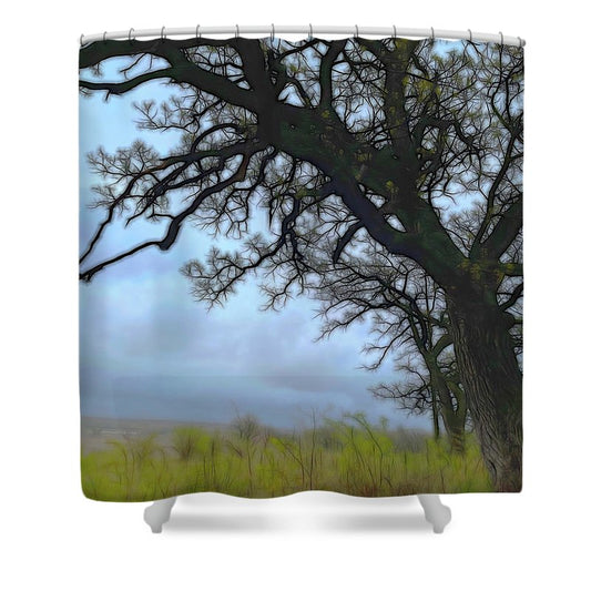 Spring Tree Buds - Shower Curtain