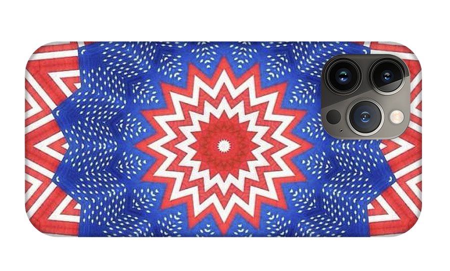 Stars and Stripes Pattern - Phone Case