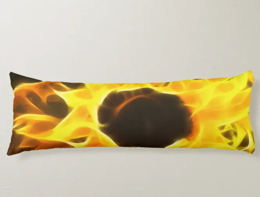 Just Sold!  Sunflowers Bright Body Pillow on my Zazzle store!