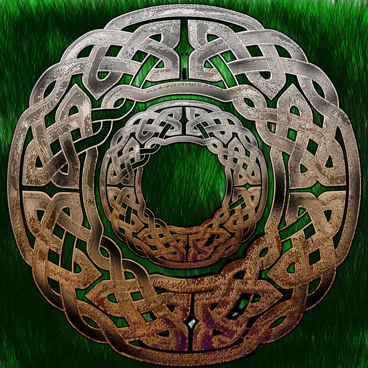 Stone Celtic Knot Circle