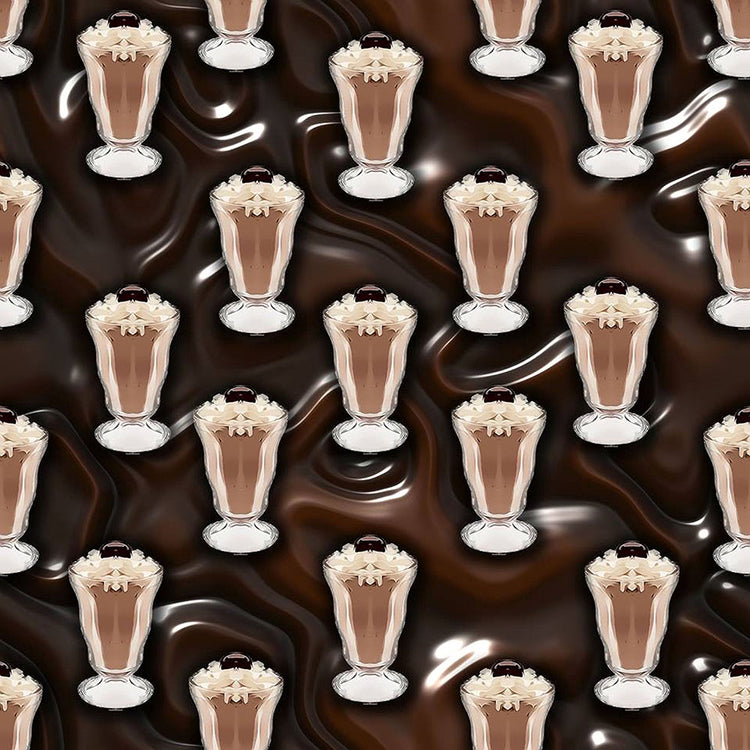 Chocolate Milkshake Pattern