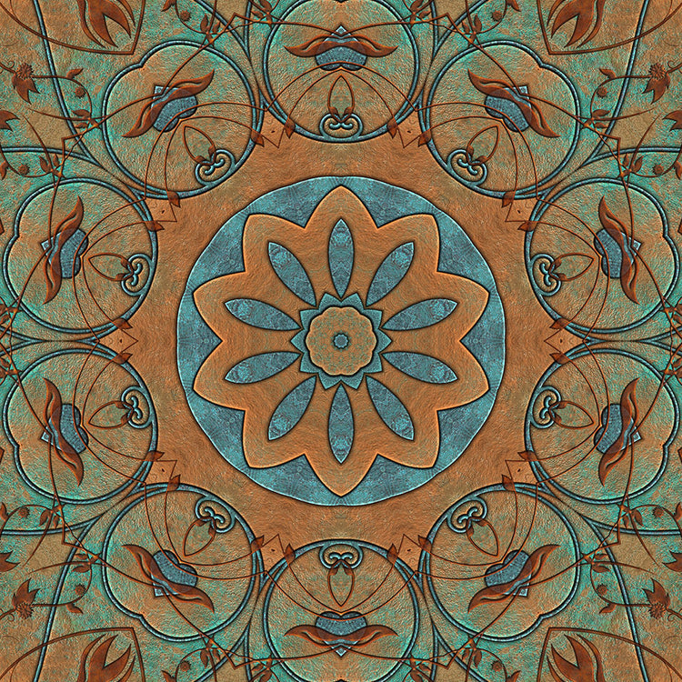 Copper Patina Kaleidoscope