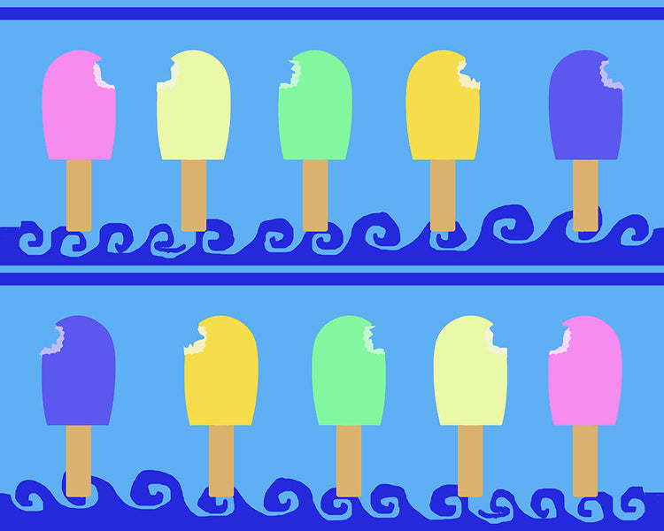 Ice Cream Bars Pattern