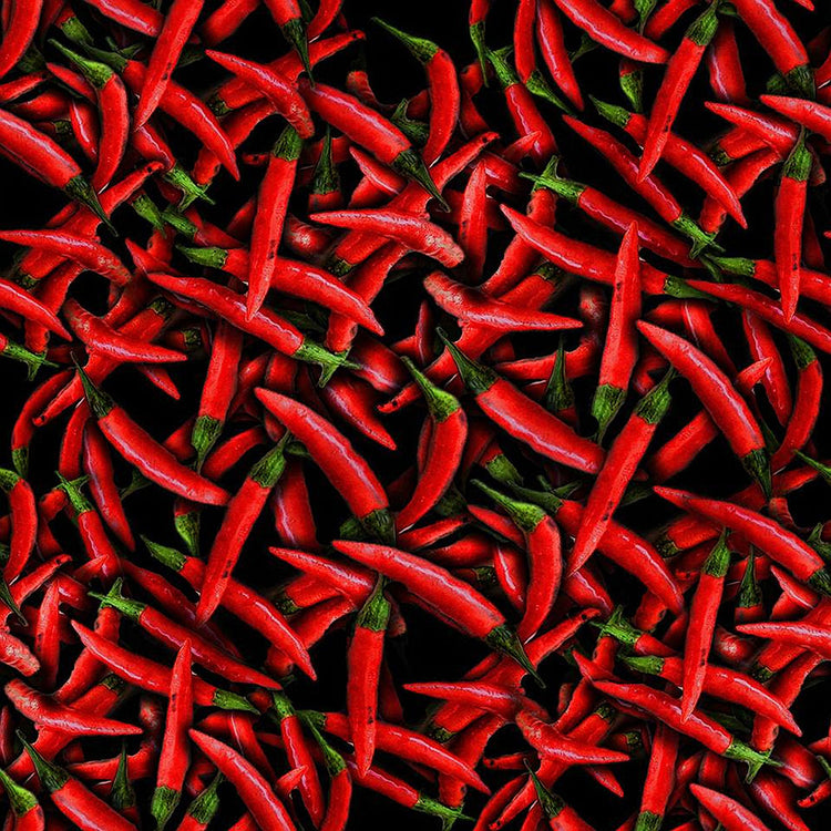 Red Chili Peppers Pattern