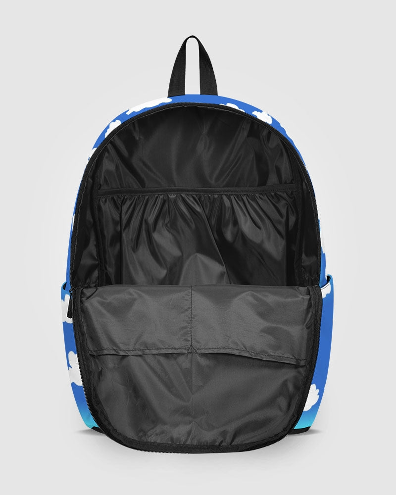 Clouds Pattern Back To Basics School Backpack