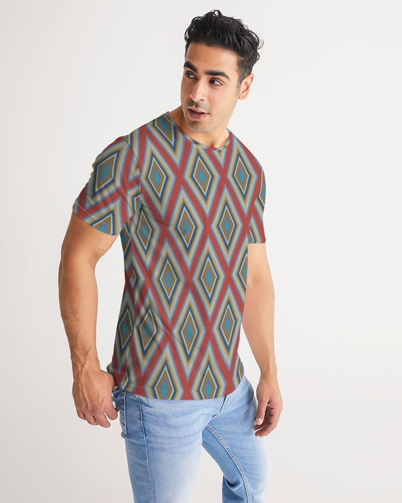 Colorful Diamonds Variation 3 Men's All-Over Print Tee