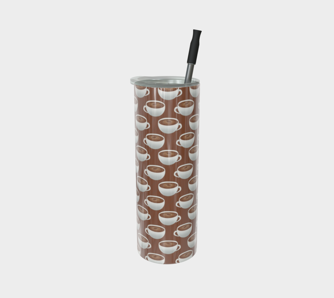 Coffee On Coffee Stainless Steel Tumbler