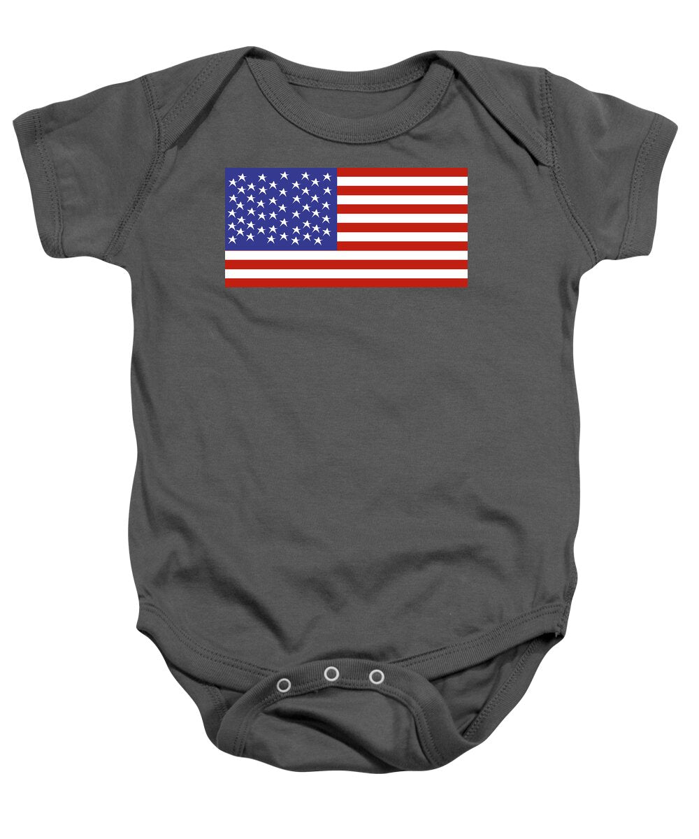 American Flag #1 - Baby Onesie