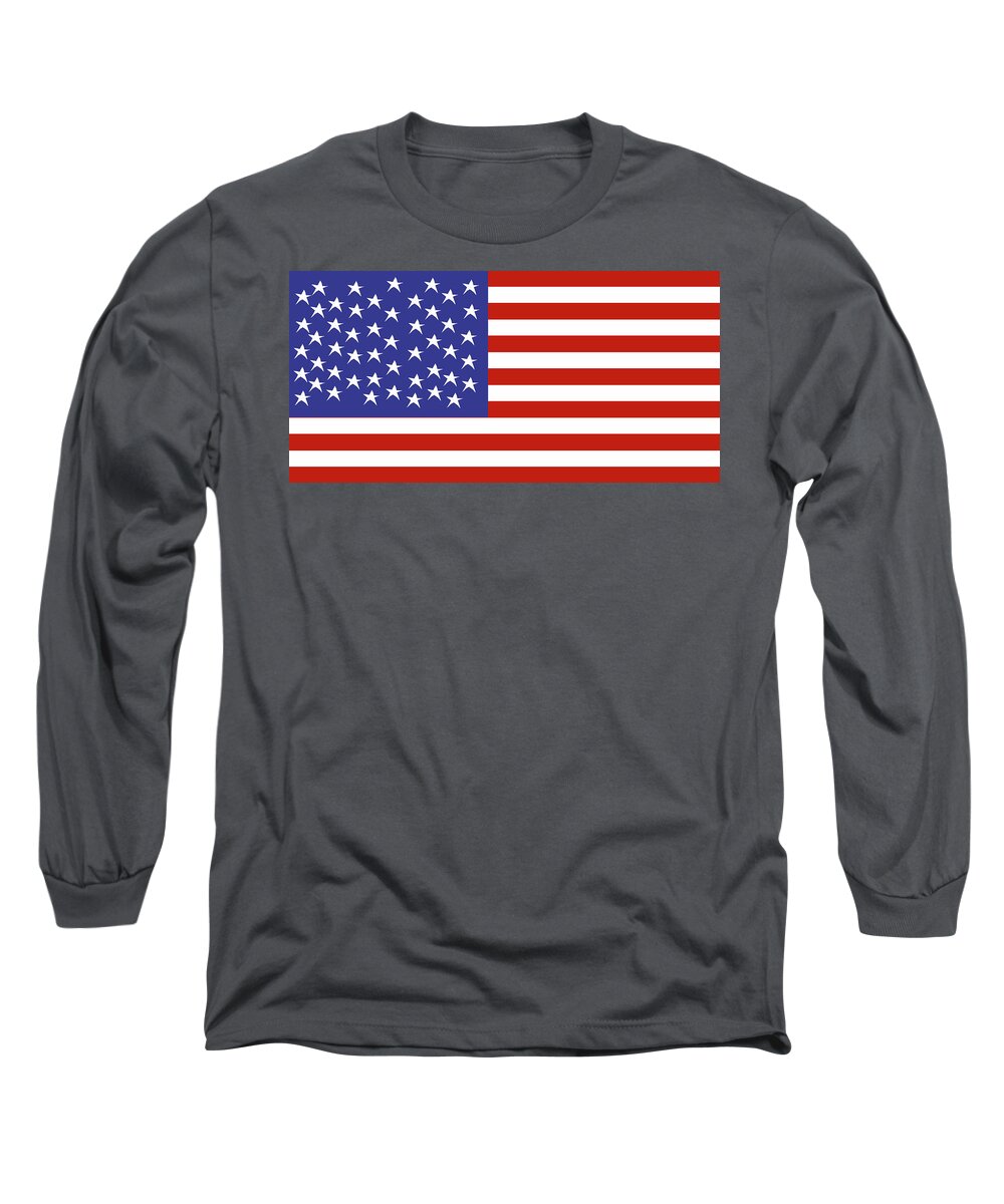 American Flag #1 - Long Sleeve T-Shirt