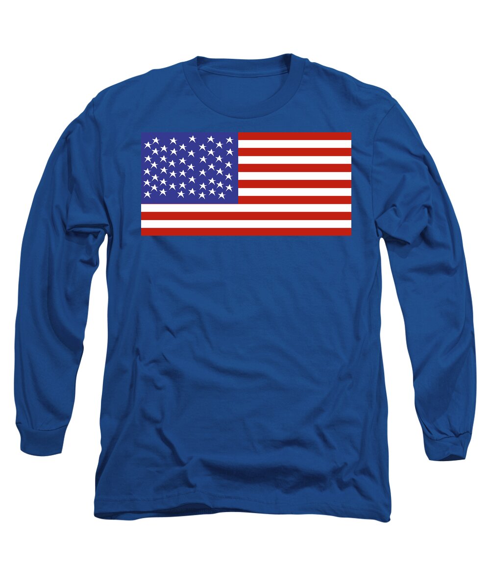 American Flag #1 - Long Sleeve T-Shirt