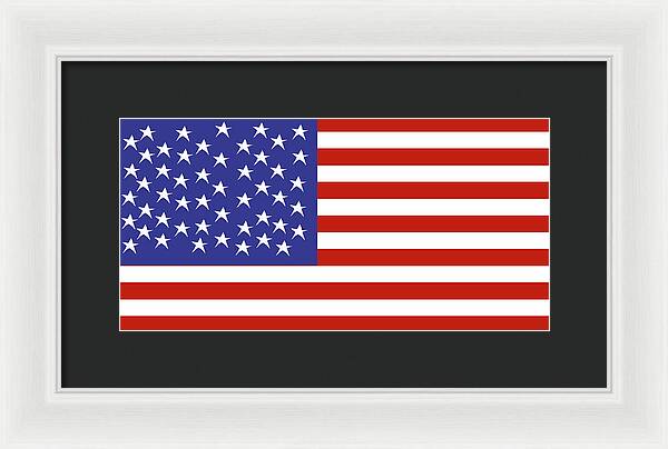 American Flag 1 - Framed Print