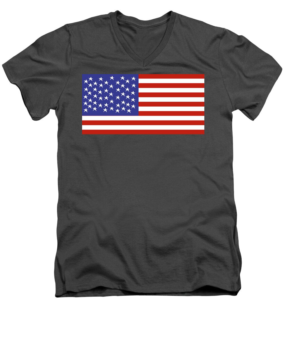 American Flag #1 - Men's V-Neck T-Shirt