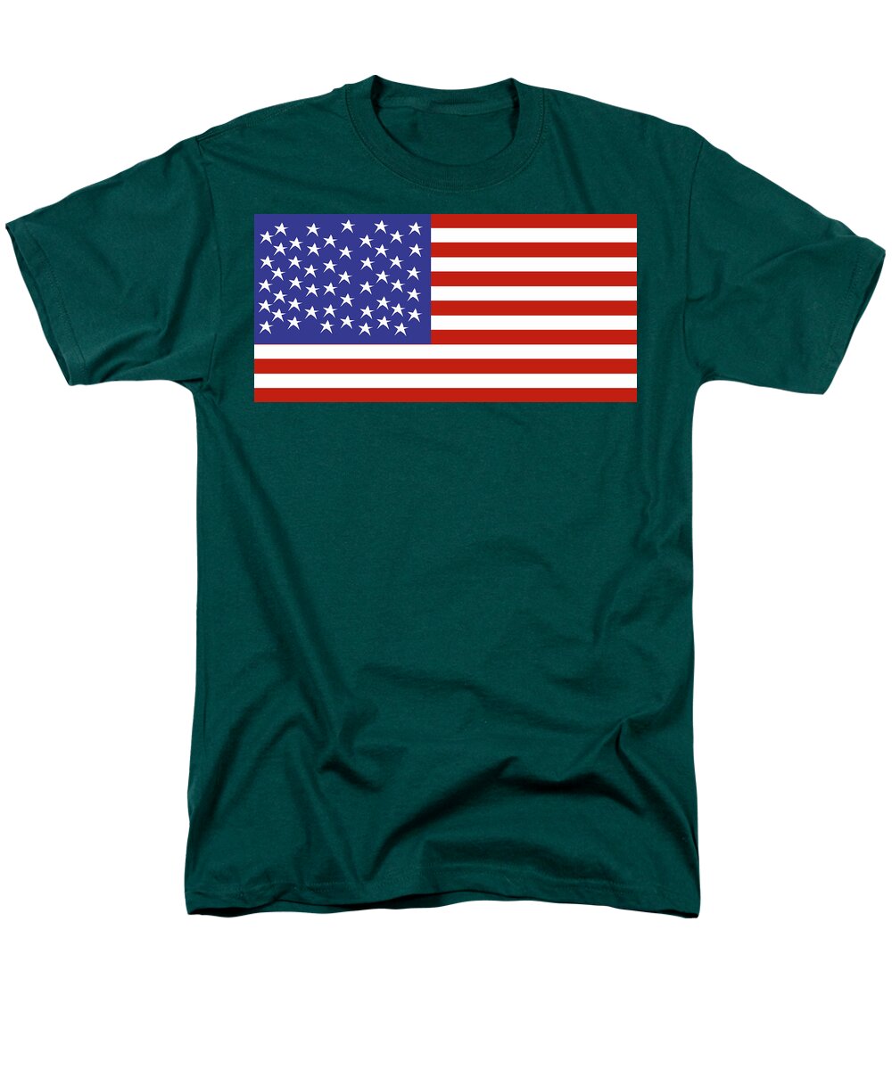 American Flag #1 - Men's T-Shirt  (Regular Fit)