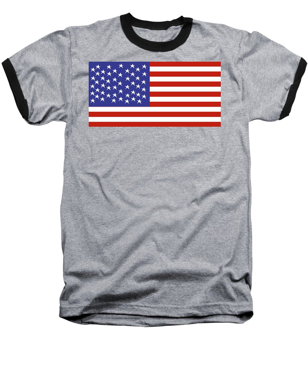 American Flag #1 - Baseball T-Shirt