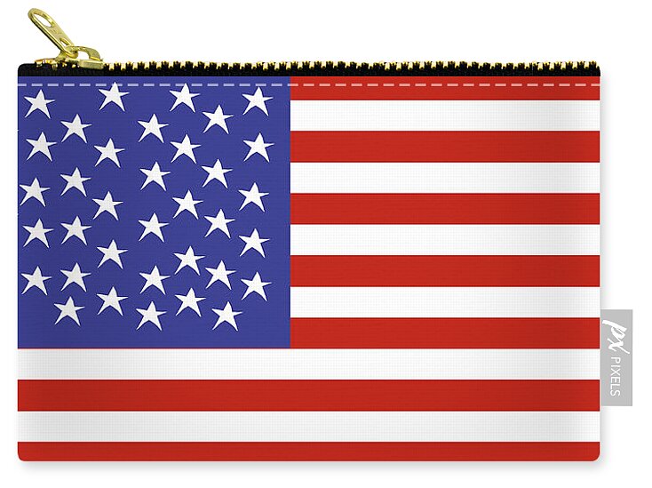 American Flag 1 - Zip Pouch