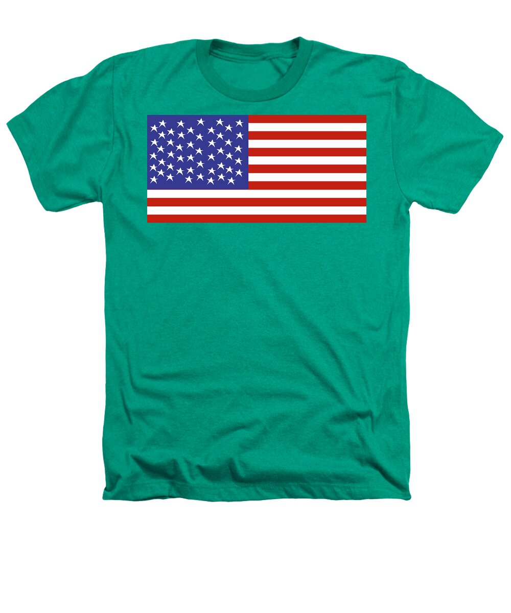 American Flag #1 - Heathers T-Shirt