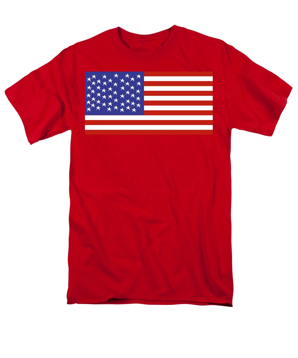 American Flag #1 - Men's T-Shirt  (Regular Fit)